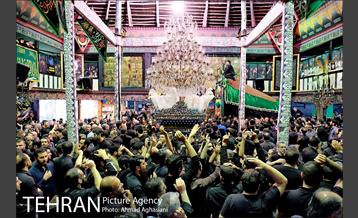 آیین نخل گردانی در تکیه های شمیران 20