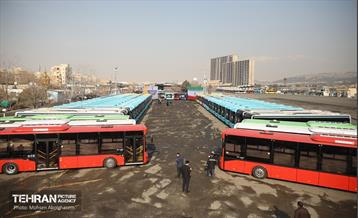 الحاق اتوبوس های برقی و دیزلی به اتوبوسرانی شهر تهران 5