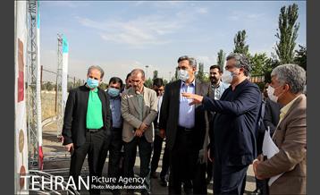 بازدید دکتر حناچی از بوستان ولایت 14