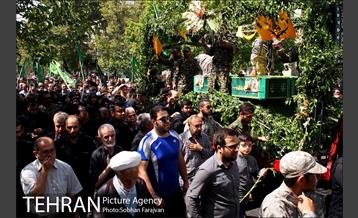 تشییع شهدای مدافع حرم تیپ فاطمیون 11