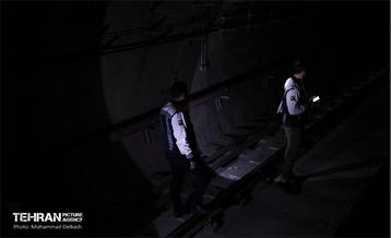 مانور عملیاتی دیریل قطار و تخلیه اضطراری مسافری