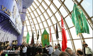 آیین اهتزاز پرچم گنبد ائمه اطهار "گنبد عاشقی" 1