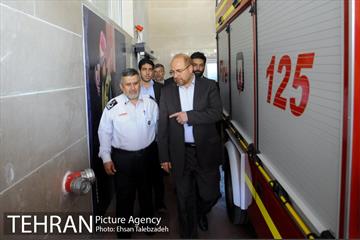 بازدید شهردار تهران از پروژه های تازه ساخت منطقه 19 18