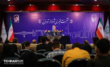 نشست خبری علیرضا زاکانی شهردار تهران 13