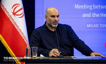 نشست مدیران شهرداری تهران با رئیس جمعیت هلال احمر 12