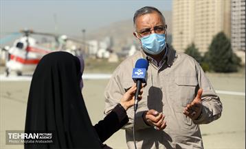 حضور شهردار در تمرین مشترک امداد هوایی تهران 3