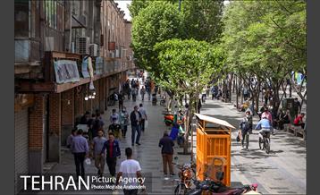 تعطیلی بازار تهران در پی شیوع موج چهارم کرونا 17