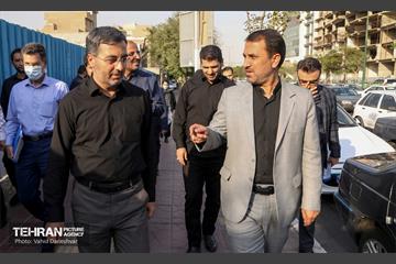 حضور مدیرعامل سازمان نوسازی شهرداری تهران در منطقه۱۷