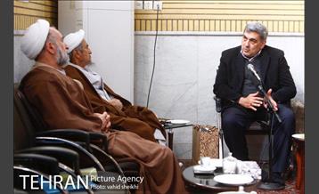 دیدار شهردار تهران با آیت الله العظمی صانعی 6