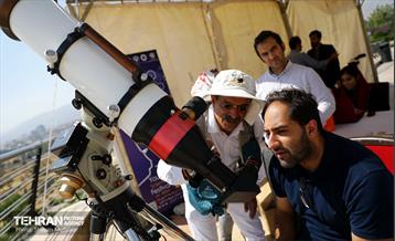 رصد خورشید در برج میلاد 19