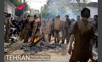 آیین گِل ‌مالی ‌لرستانیهای مقیم پایتخت 28