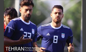 اولین تمرین تیم ملی فوتبال با سرمربی جدید 7