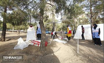 تمرین زلزله، تخلیه امن و اسکان اضطراری در منطقه ۵ 15