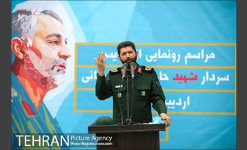 رونمایی از تندیس سردار شهید حاج قاسم سلیمانی 12