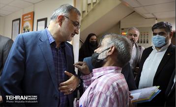 دیدار شهردار تهران با نخبگان منطقه 13