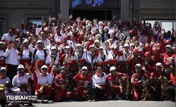 مانور امداد و نجات جمعیت هلال احمر 32