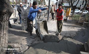 پروژه میدان و باغ راه بهار شیراز