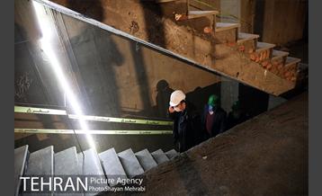 بازدید مهندس امام از پروژه پایانه زیرزمینی خط 4 مترو تهران 24