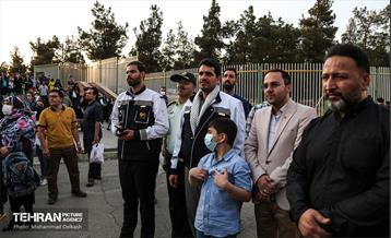 خدمات ویژه مترو تهران در مراسم سلام فرمانده