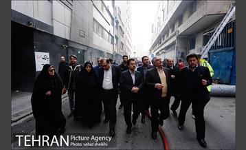 آتش سوزی در ساختمان برق حرارتی 2 9