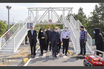آئین افتتاحیه و بهربرداری از نخستین پارک آموزش ترافیک منطقه 7