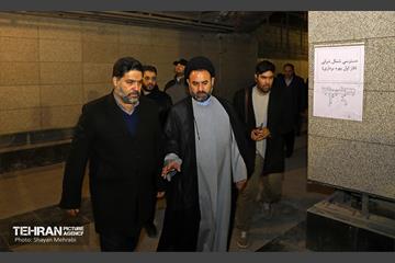 تست گرم بخش میانی خط ۶ مترو تهران 34