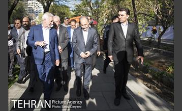بازدید شهردار تهران از نوروزگاه بلوار کشاورز 18