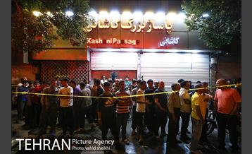 آتش سوزی گسترده در خیابان امیرکبیر 2