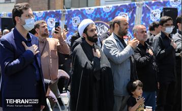 عزاداری شهادت امام صادق (ع) در میدان صادقیه 25