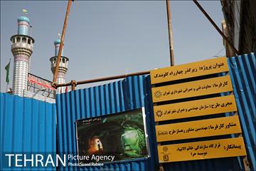 بازدید رئیس شورای شهر از زیرگذر چهارراه گلوبندک 12