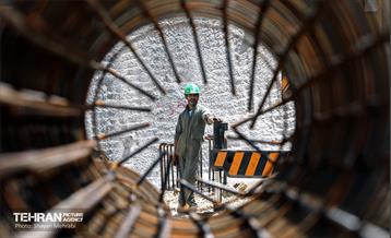 عملیات حفاری خط ۱۰ متروی تهران 31