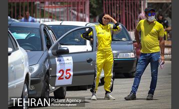 مسابقات اتومبیلرانى اسلالوم بانوان؛ جام مدافعان سلامت 9