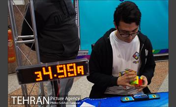 مسابقات مکعب روبیک ایران 8
