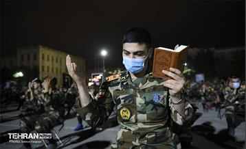 مراسم احیای شب بیست و سوم در دانشگاه افسری امام علی(ع) 32