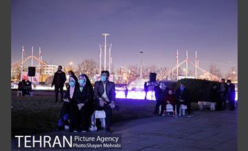 ویدئومپینگ و نور افشانی میدان آزادی به مناسب سالروز پیروزی انقلاب اسلامی 26