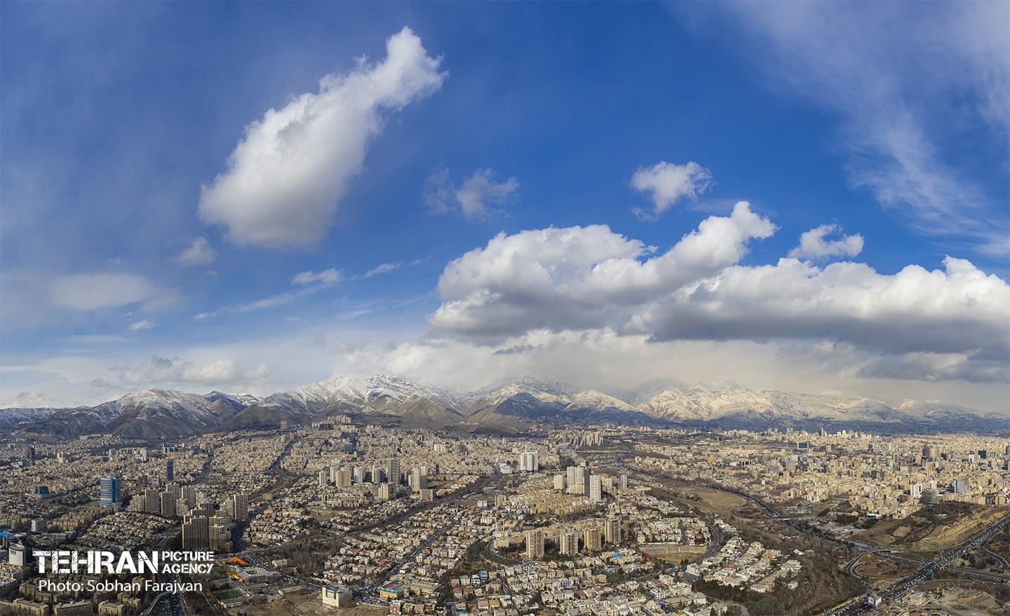 هوای تهران در وضعیت قابل قبول  1