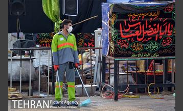 خدمات رسانی شهرداری تهران در شهر نجف 3