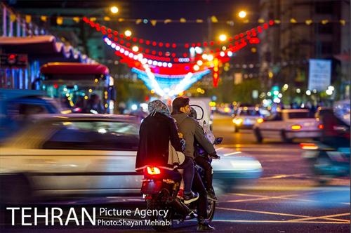 آذین بندی خیابان های تهران به مناسبت نیمه شعبان 17