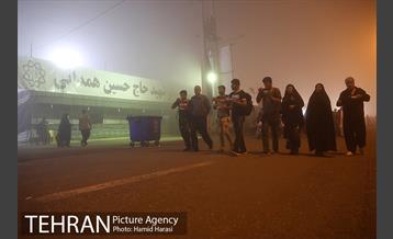 ارائه خدمات نیرو های خادم الحسین (ع) در مرز شلمچه 19