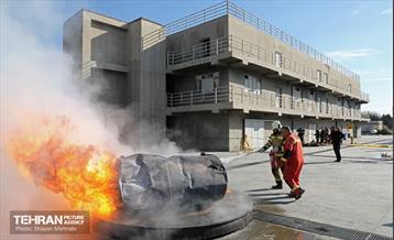 دوره آموزشی آتش‌نشانی ویژه خبرنگاران 23