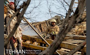 ساختمان پلاسکو فرو ریخت -4 12