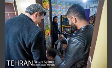 برنامه شب یلدا همراه شهردار تهران در موسسه خیریه بهشت امام رضا(ع) 38