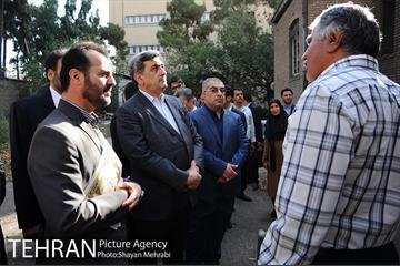 آیین نواختن زنگ مهر دبیرستان البرز با حضور شهردار تهران 31