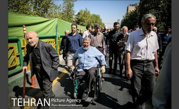 راهپیمایی مردم تهران بعد از نماز جمعه 6