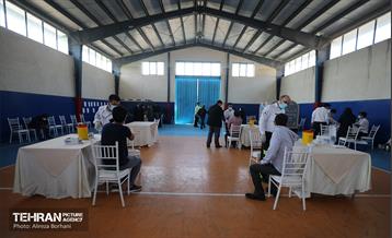 تزریق واکسن کرونا در سازمان پسماند 19