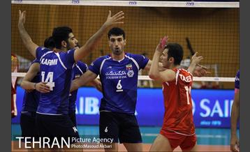 پیروزی قاطعانه تیم والیبال زیر 23 سال ایران مقابل چین 10