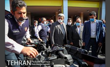 آیین افتتاح از سه ایستگاه و رونمایی از تجهیزات جدید سازمان آتش نشانی 41