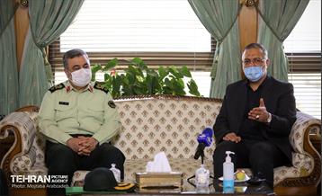 نشست شهردار تهران با فرمانده نیروی انتظامی 9