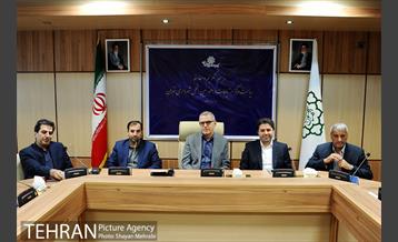 مراسم تکریم و معارفه ریاست مرکز ارتباطات و امور بین الملل شهرداری تهران 1