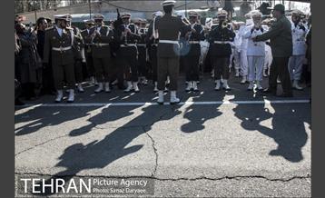 تشییع شهدای آتش نشان با حضور مردم 2